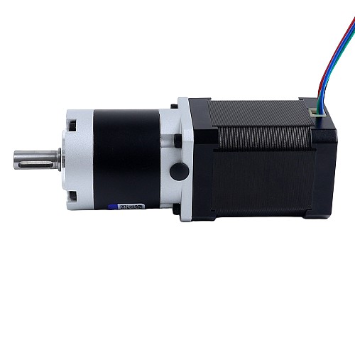 Nema 17 Step Motor Bipolar L=60mm Dişli Oranı 100:1 MG Serisi Planet Dişli Kutusu - 17HS24-2104S-MG100 | StepperOnline