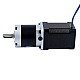 Nema 17 Step Motor Bipolar L=60mm Dişli Oranı 100:1 MG Serisi Planet Dişli Kutusu - 17HS24-2104S-MG100 | StepperOnline