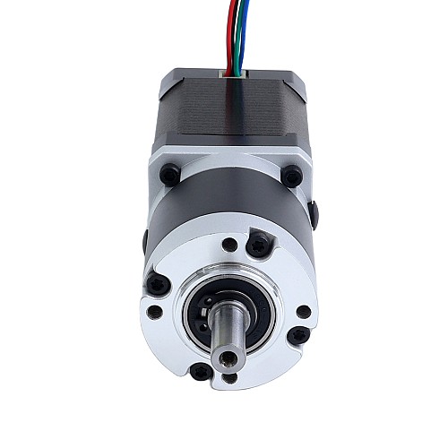 Nema 17 Step Motor Bipolar L=60mm Dişli Oranı 100:1 MG Serisi Planet Dişli Kutusu - 17HS24-2104S-MG100 | StepperOnline