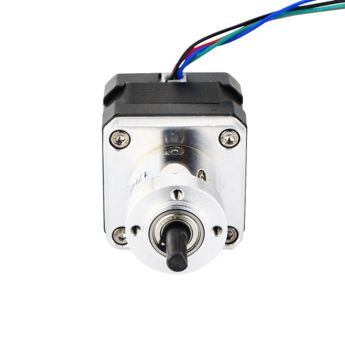 Nema 17 Step Motor Bipolar L=34mm 5:1 Dişli Oranlı Küçük Planet Dişli Kutusu