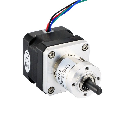 Nema 17 Step Motor Bipolar L=34mm 5:1 Dişli Oranlı Küçük Planet Dişli Kutusu