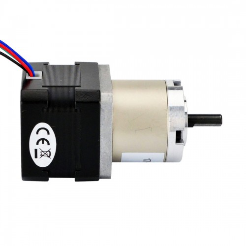 Nema 17 Step Motor Bipolar L=34mm Dişli Oranı 27:1 Planet Dişli Kutusu