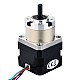 Nema 17 Step Motor Bipolar L=34mm Dişli Oranı 5:1 Planet Dişli Kutusu