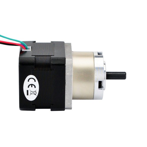 Nema 17 Step Motor Bipolar L=34mm Dişli Oranı 5:1 Planet Dişli Kutusu