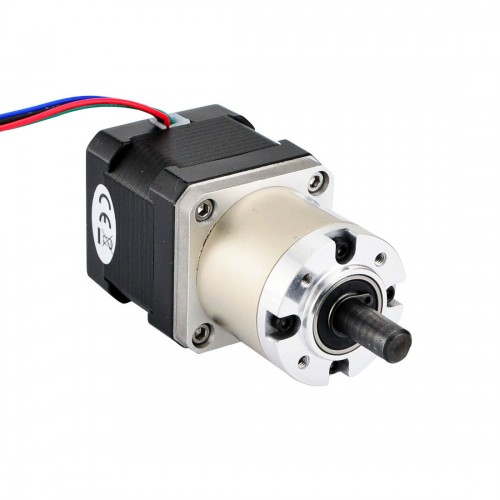 Nema 17 Step Motor Bipolar L=40mm Dişli Oranı 27:1 Planet Dişli Kutusu