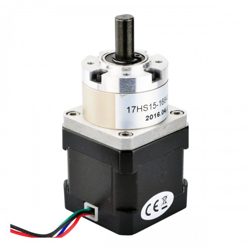Nema 17 Step Motor Bipolar L=40mm Dişli Oranı 5:1 Planet Dişli Kutusu