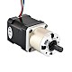 Nema 17 Step Motor Bipolar L=48mm Dişli Oranı 19:1 Planet Dişli Kutusu