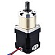 Nema 17 Step Motor Bipolar L=48mm Dişli Oranı 19:1 Planet Dişli Kutusu