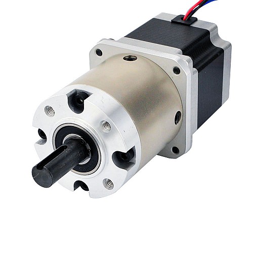 Nema 23 Step Motor Bipolar L=56mm Dişli Oranı 15:1 Planet Dişli Kutusu