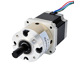 Nema 23 Step Motor Bipolar L=56mm Dişli Oranı 4:1 Planet Dişli Kutusu