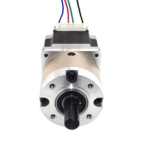 Nema 23 Step Motor Bipolar L=56mm Dişli Oranı 4:1 Planet Dişli Kutusu ve Pim Konnektörü ile Nema 23 Step Motor Bipolar L=56mm Dişli Oranı 4:1 Planet Dişli Kutusu ve Pim Konnektörü ile