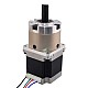 Nema 23 Step Motor Bipolar L=56mm Dişli Oranı 4:1 Planet Dişli Kutusu ve Pim Konnektörü ile Nema 23 Step Motor Bipolar L=56mm Dişli Oranı 4:1 Planet Dişli Kutusu ve Pim Konnektörü ile