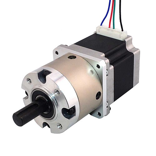 Nema 23 Step Motor Bipolar L=56mm Dişli Oranı 4:1 Planet Dişli Kutusu ve Pim Konnektörü ile Nema 23 Step Motor Bipolar L=56mm Dişli Oranı 4:1 Planet Dişli Kutusu ve Pim Konnektörü ile
