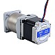 Nema 23 Step Motor Bipolar L=54,5mm Dişli Oranı 50:1 EG Serisi Planet Dişli Kutusu - 23HS22-2904S-EGS50 | StepperOnline