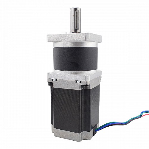 Nema 23 Step Motor L=76mm Dişli Oranı 10:1 Yüksek Hassasiyetli Planet Dişli Kutusu Nema 23 Step Motor L=76mm Dişli Oranı 10:1 Yüksek Hassasiyetli Planet Dişli Kutusu