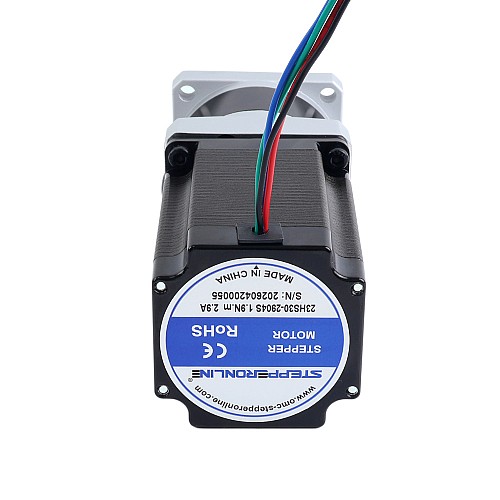 Nema 23 Step Motor L=76,5 mm Dişli Oranı 4:1 MG Serisi Planet Dişli Kutusu - 23HS30-2904S-MG4 | StepperOnline