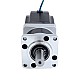 Nema 23 Step Motor L=76,5 mm Dişli Oranı 4:1 MG Serisi Planet Dişli Kutusu - 23HS30-2904S-MG4 | StepperOnline