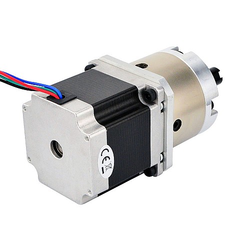 Nema 23 Step Motor Bipolar L=56mm Dişli Oranı 4:1 Planet Dişli Kutusu Nema 23 Step Motor Bipolar L=56mm Dişli Oranı 4:1 Planet Dişli Kutusu