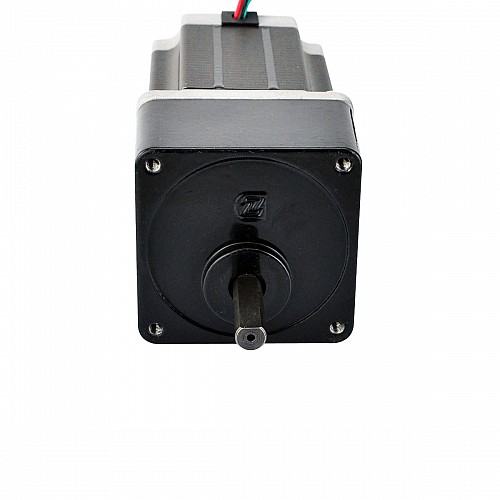 Nema 23 Step Motor Bipolar L=78mm Dişli Oranı 10:1 Düz Dişli Kutusu