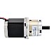 Nema 23 Step Motor Bipolar L=76mm Dişli Oranı 4:1 Planet Dişli Kutusu Nema 23 Step Motor Bipolar L=76mm Dişli Oranı 4:1 Planet Dişli Kutusu