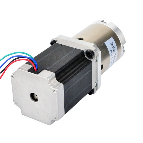 Nema 23 Step Motor Bipolar L=76mm Dişli Oranı 47:1 Planet Dişli Kutusu