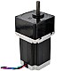 Nema 23 Step Motor Bipolar L=78mm Dişli Oranı 5:1 Düz Dişli Kutusu Nema 23 Step Motor Bipolar L=78mm Dişli Oranı 5:1 Düz Dişli Kutusu