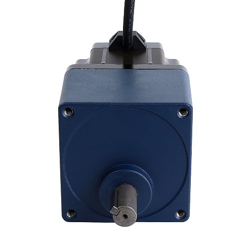 Nema 34 Step Motor L=76mm Dişli Oranı 10:1 Düz Dişli Kutusu
