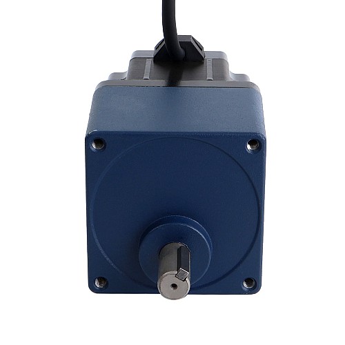 Nema 34 Step Motor L=76mm Dişli Oranı 50:1 Düz Dişli Kutusu