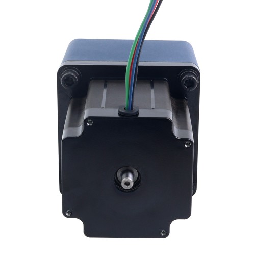 Nema 34 Step Motor Bipolar L=98mm Arka Şaft ve Dişli Oranı 20:1 Mahmuzlu Şanzıman