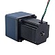 Nema 34 Step Motor Bipolar L=98mm Arka Şaft ve Dişli Oranı 9:1 Mahmuzlu Şanzıman