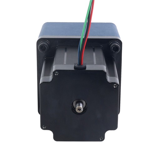 Nema 34 Step Motor Bipolar L=98mm Arka Şaft ve Dişli Oranı 9:1 Mahmuzlu Şanzıman