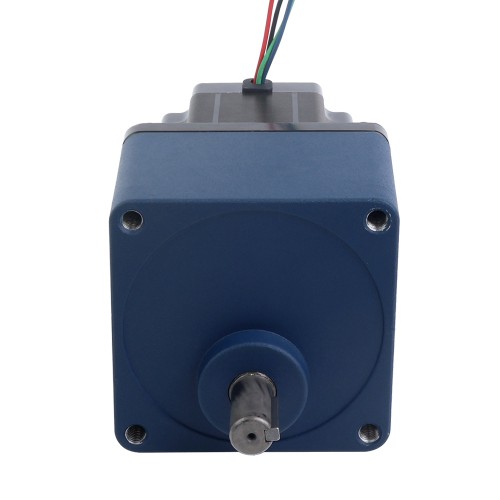 Nema 34 Step Motor Bipolar L=98mm Arka Şaft ve Dişli Oranı 9:1 Mahmuzlu Şanzıman