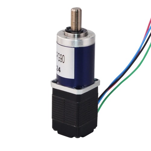 Nema 8 Step Motor Bipolar L=28mm Dişli Oranı 90:1 Planet Dişli Kutusu