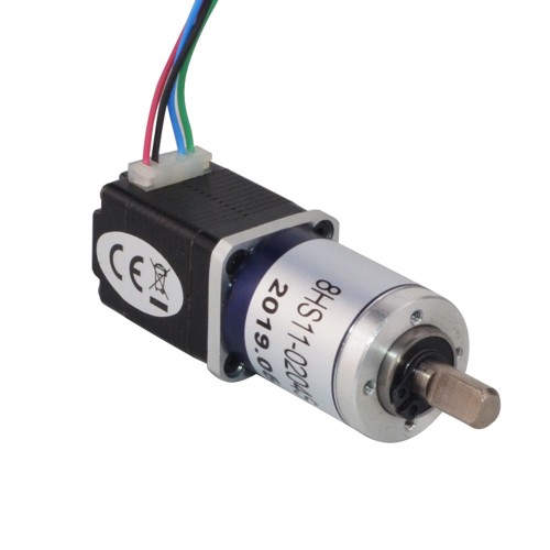 Nema 8 Step Motor Bipolar L=28mm Dişli Oranı 90:1 Planet Dişli Kutusu
