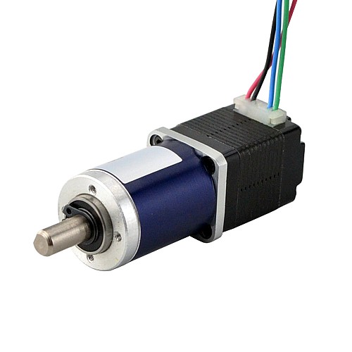 Nema 8 Step Motor Bipolar L=28mm Dişli Oranı 90:1 Planet Dişli Kutusu