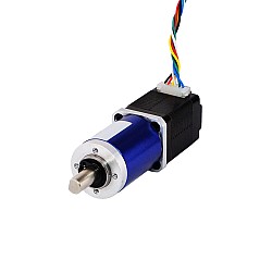 Nema 8 Step Motor Tek Kutuplu Uzunluk=30mm Dişli Oranı 90:1 Planet Dişli Kutusu