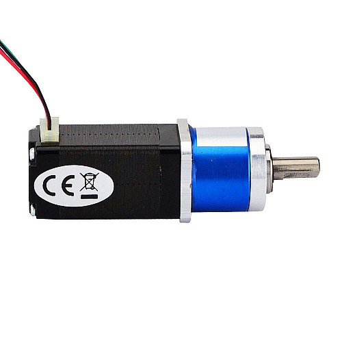 Nema 8 Step Motor Bipolar L=38mm Dişli Oranı 5:1 Planet Dişli Kutusu