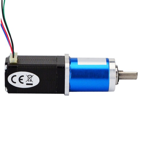 Nema 8 Step Motor Bipolar L=38mm Dişli Oranı 90:1 Planet Dişli Kutusu