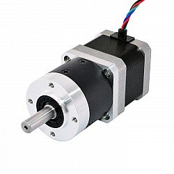 Nema 17 Step Motor L=39mm Dişli Oranı 3:1 Yüksek Hassasiyetli Planet Dişli Kutusu