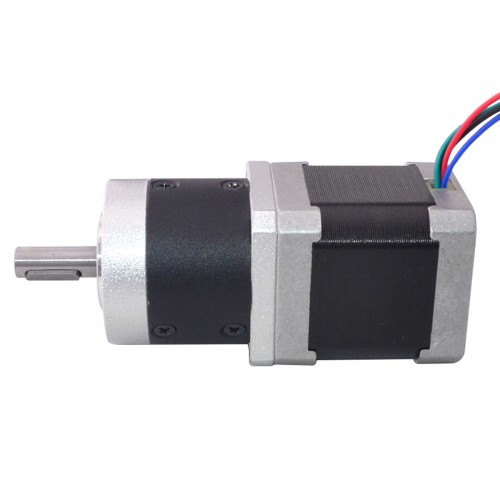 Nema 17 Step Motor L=48mm Dişli Oranı 10:1 Yüksek Hassasiyetli Planet Dişli Kutusu
