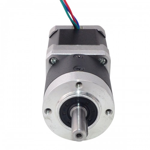 Nema 17 Step Motor L=48mm Dişli Oranı 10:1 Yüksek Hassasiyetli Planet Dişli Kutusu