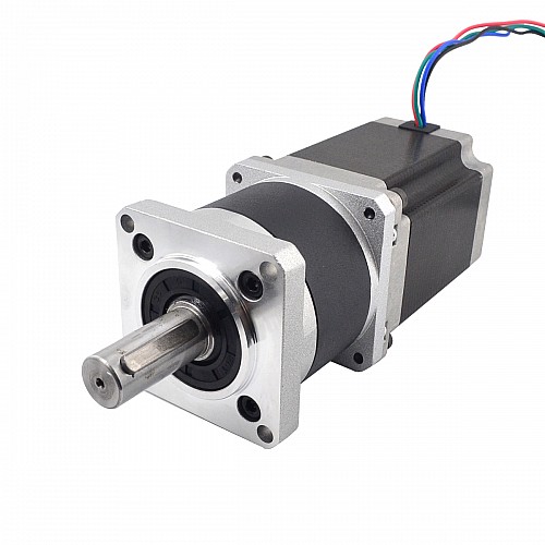 Nema 23 Step Motor L=76mm Dişli Oranı 10:1 Yüksek Hassasiyetli Planet Dişli Kutusu Nema 23 Step Motor L=76mm Dişli Oranı 10:1 Yüksek Hassasiyetli Planet Dişli Kutusu