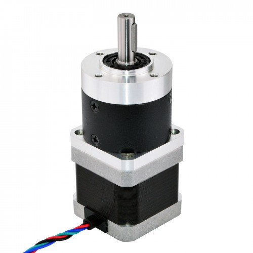 Nema 17 Step Motor L=39mm 1.68A Dişli Oranı 10:1 Yüksek Hassasiyetli Planet Dişli Kutusu