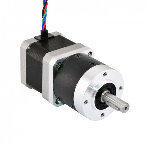 Nema 17 Step Motor L=39mm Dişli Oranı 5:1 Yüksek Hassasiyetli Planet Dişli Kutusu