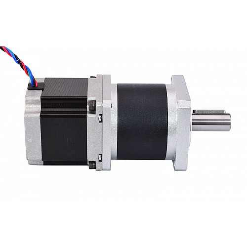Nema 23 Step Motor L=55mm Dişli Oranı 15:1 Yüksek Hassasiyetli Planet Dişli Kutusu