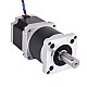 Nema 23 Step Motor L=55mm Dişli Oranı 5:1 Yüksek Hassasiyetli Planet Dişli Kutusu
