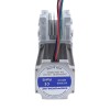 Nema 23 Step Motor 113 mm Dişli Oranı 50:1 Sonsuz Dişli Kutusu YRV30 Sonsuz Dişli Hız Düşürücü - 23HS45-4204S-YRV30-G50 | StepperOnline