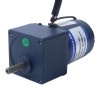 6W 220VAC 50Hz 18-270RPM 0,18Nm (25,49oz.in) Flanşlı 60mm Mahmuzlu Şanzıman Tek Fazlı AC Değişken Hızlı Motor