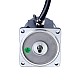 15W 110VAC 60Hz 9-155RPM 0,74Nm (104,79oz.in) Flanşlı 70mm Mahmuzlu Şanzıman Tek Fazlı AC Değişken Hızlı Motor