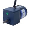 15W 220VAC 50Hz 30-450RPM 0,30Nm (42,48oz.in) Flanşlı 70mm Mahmuzlu Şanzıman Tek Fazlı AC Değişken Hızlı Motor